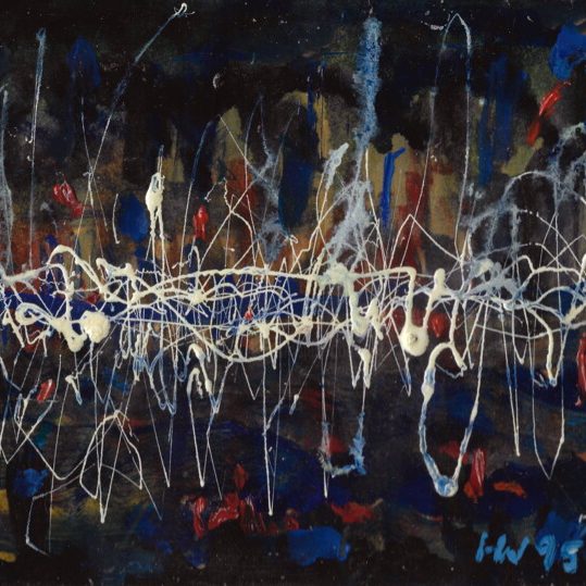 Anemone Kategorie "Abstraktion" in Ölmalerei von Herbert Wiedergut